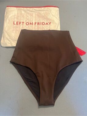 Left On Friday Hi Tide Bikini Bottom Cold Brew (brown) — XS